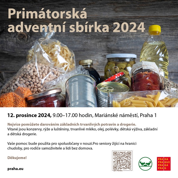 Primátorská adventní sbírka 2024